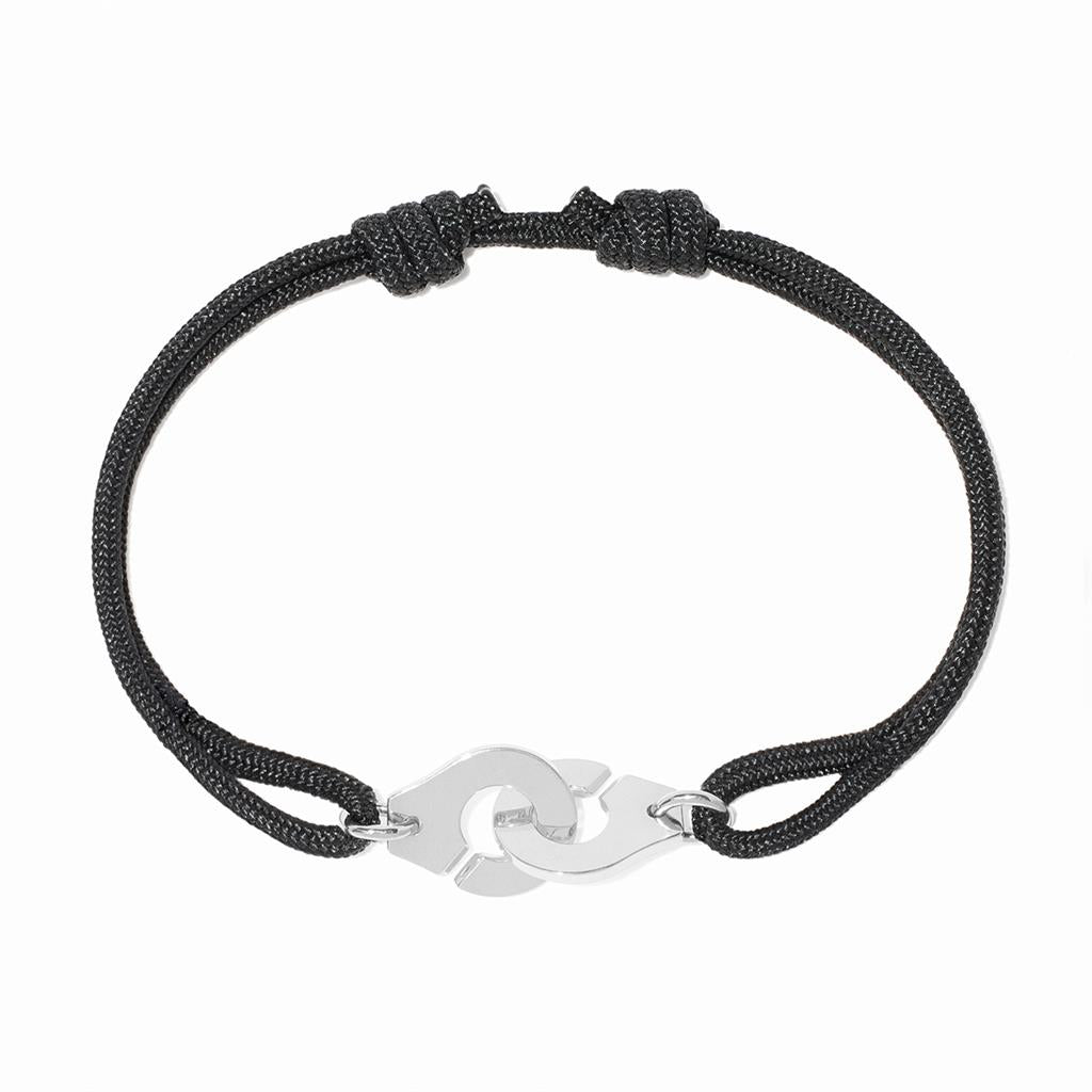 Bracelet sur cordon Menottes dinh van petit modèle