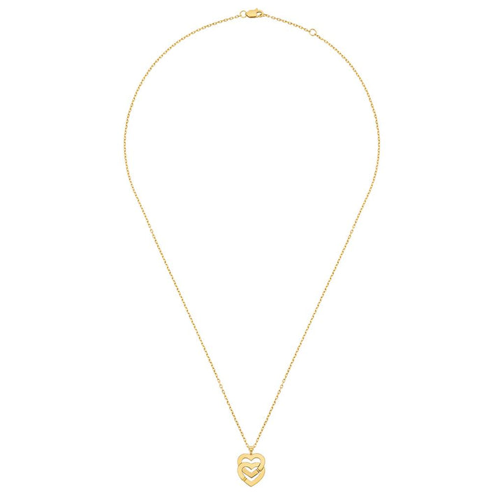 dinh van Double Hearts Necklace