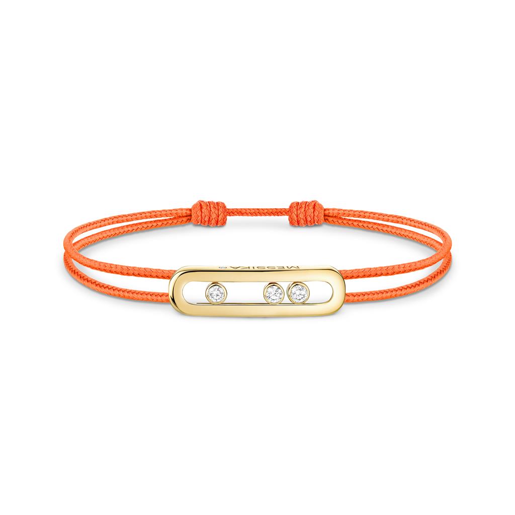 Bracelet Cordon Messika Care(s) Orange