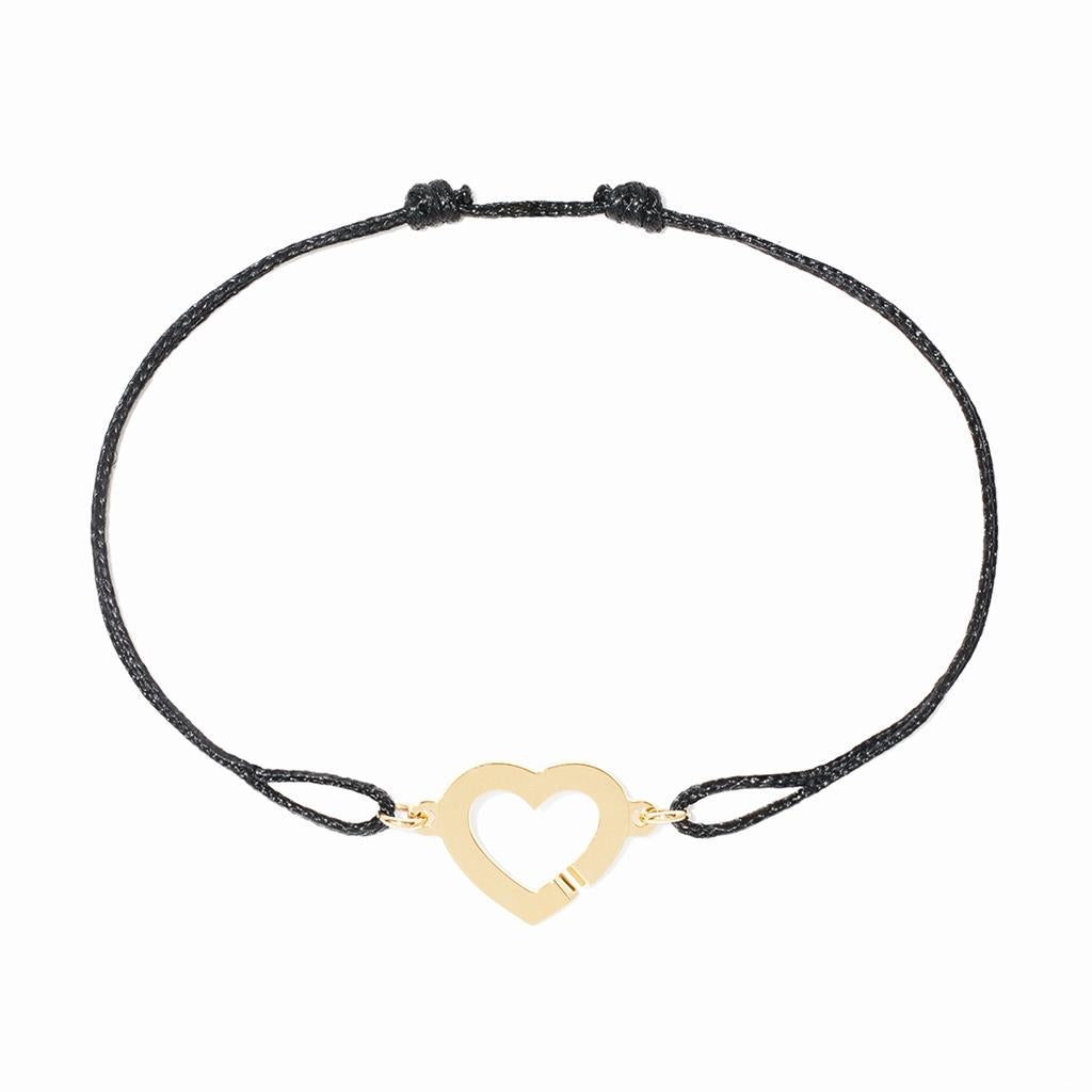Bracelet dinh van Coeur cordon