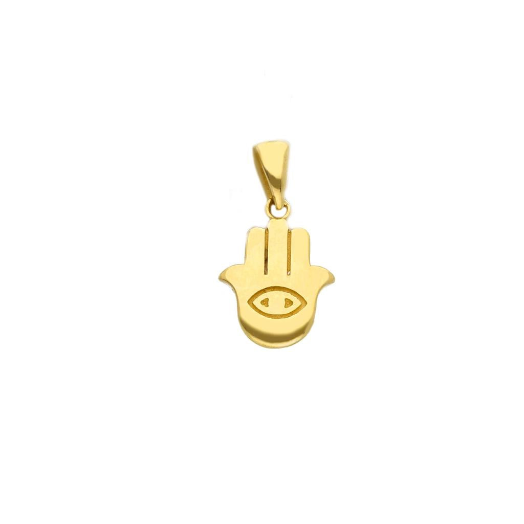 Pendentif en or jaune 18K style Fantaisie
