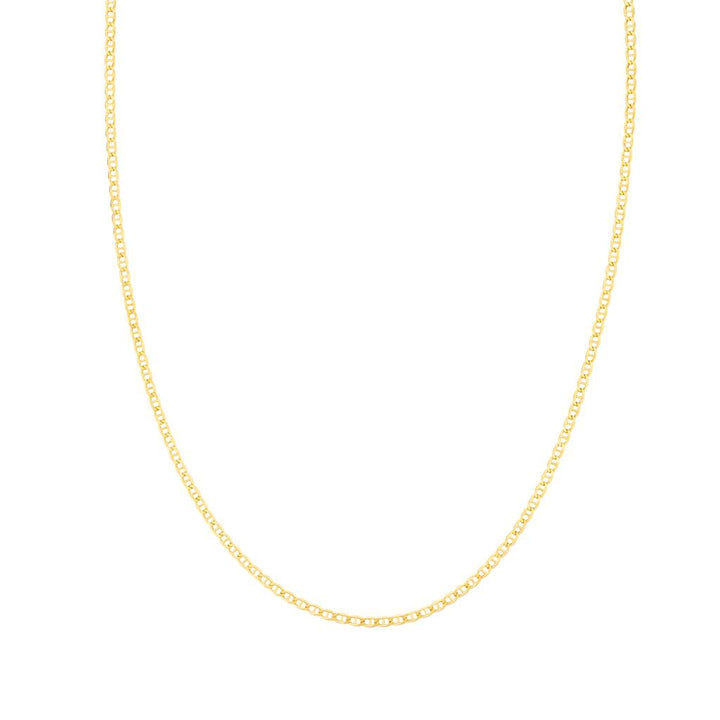 18K yellow gold chain anchor style 3.3mm