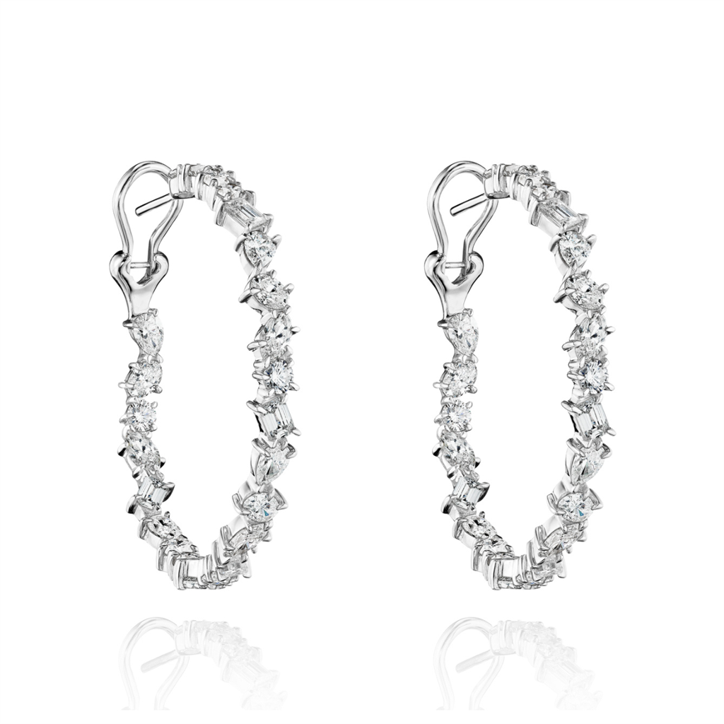 Diamond earrings
