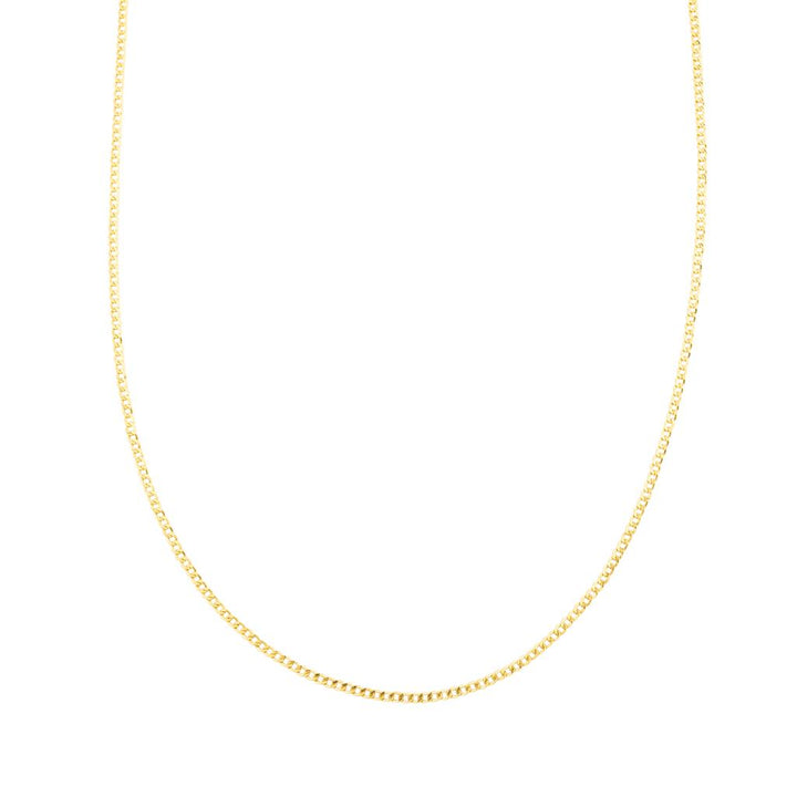 18K yellow gold chain Gourmette style 2.7mm