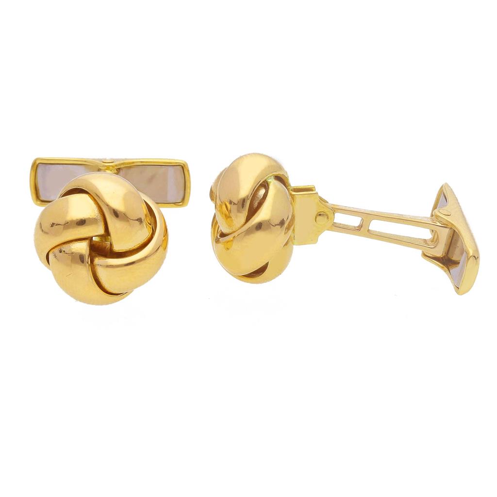 18K Yellow Gold Cufflinks
