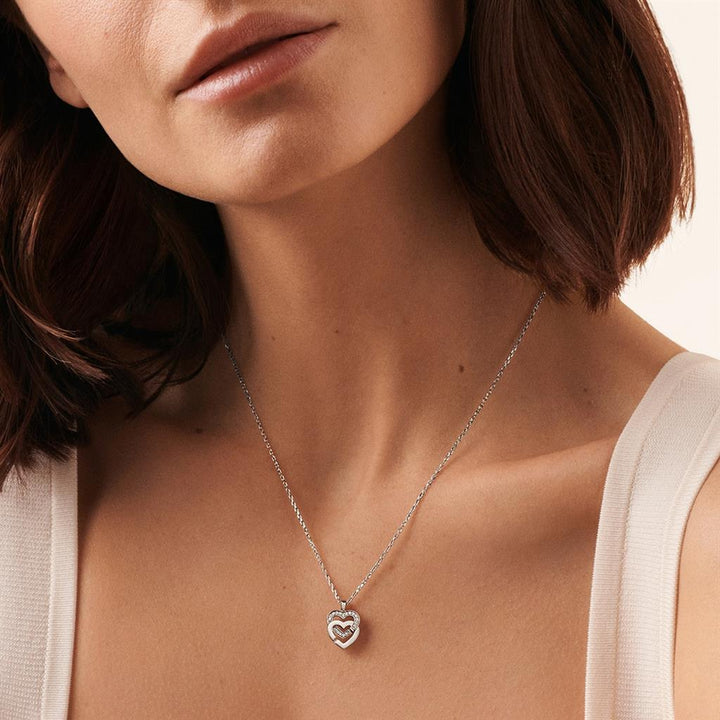 Collier dinh van Double Coeurs