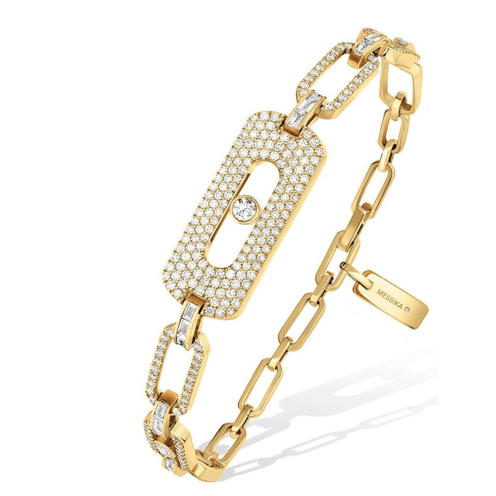 Bracelet Messika Chaîne My Move Pavé