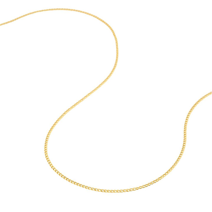 18K yellow gold chain Gourmette style 1.4 mm
