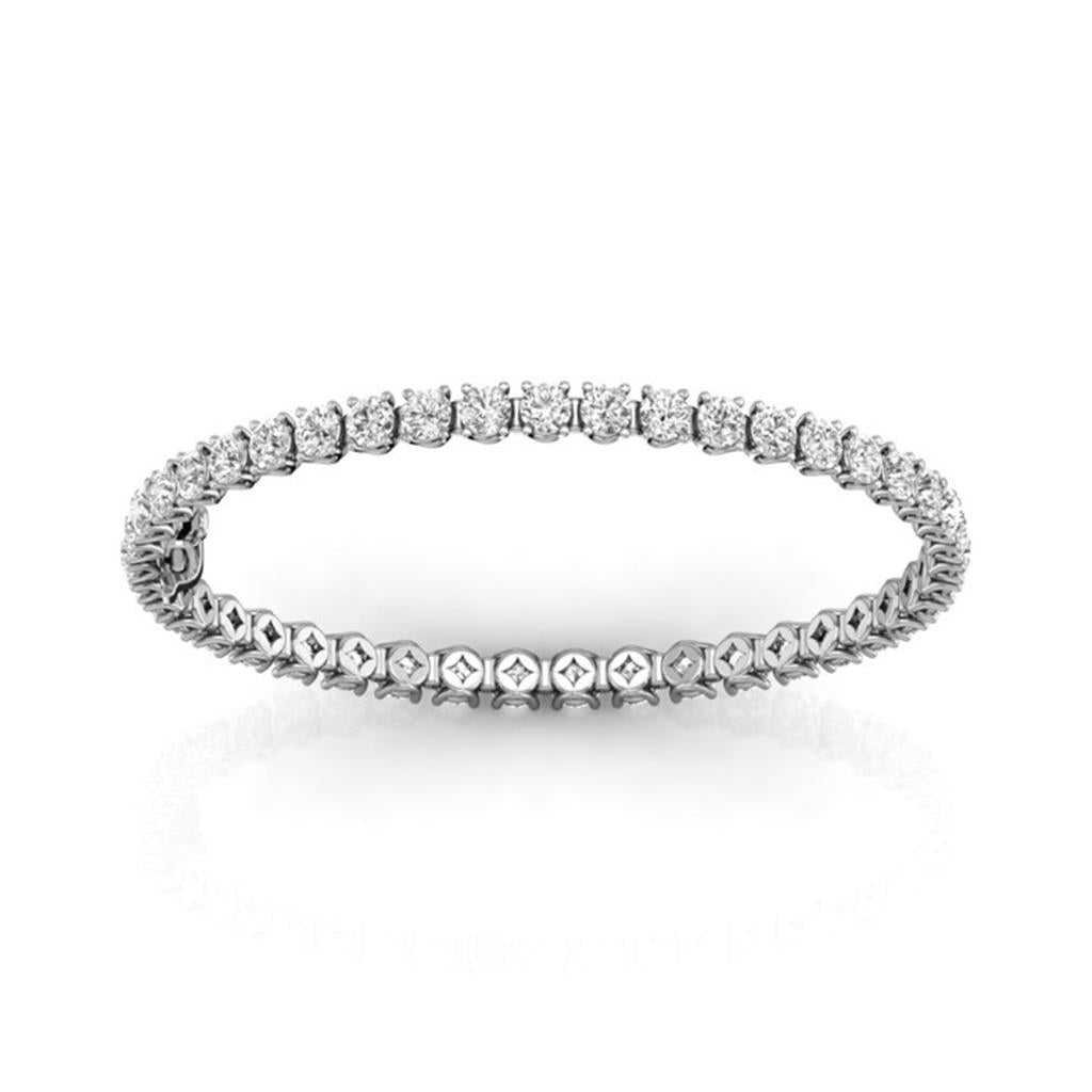 Bracelet à diamants Forevermark style Tennis