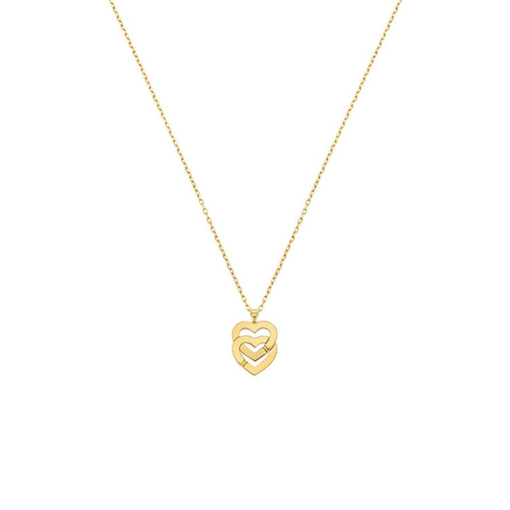 dinh van Double Hearts Necklace