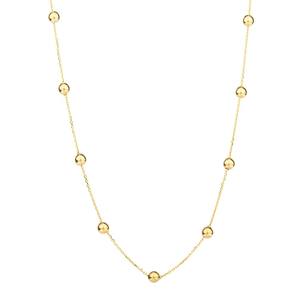 Chaîne en or jaune 18K style Fantaisie