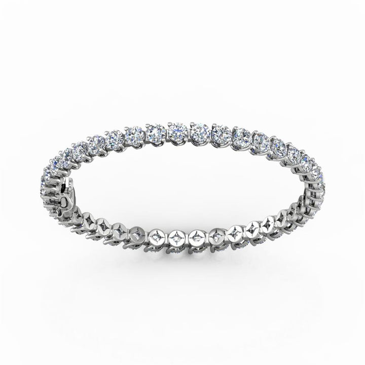 Bracelet à diamants Forevermark style Tennis