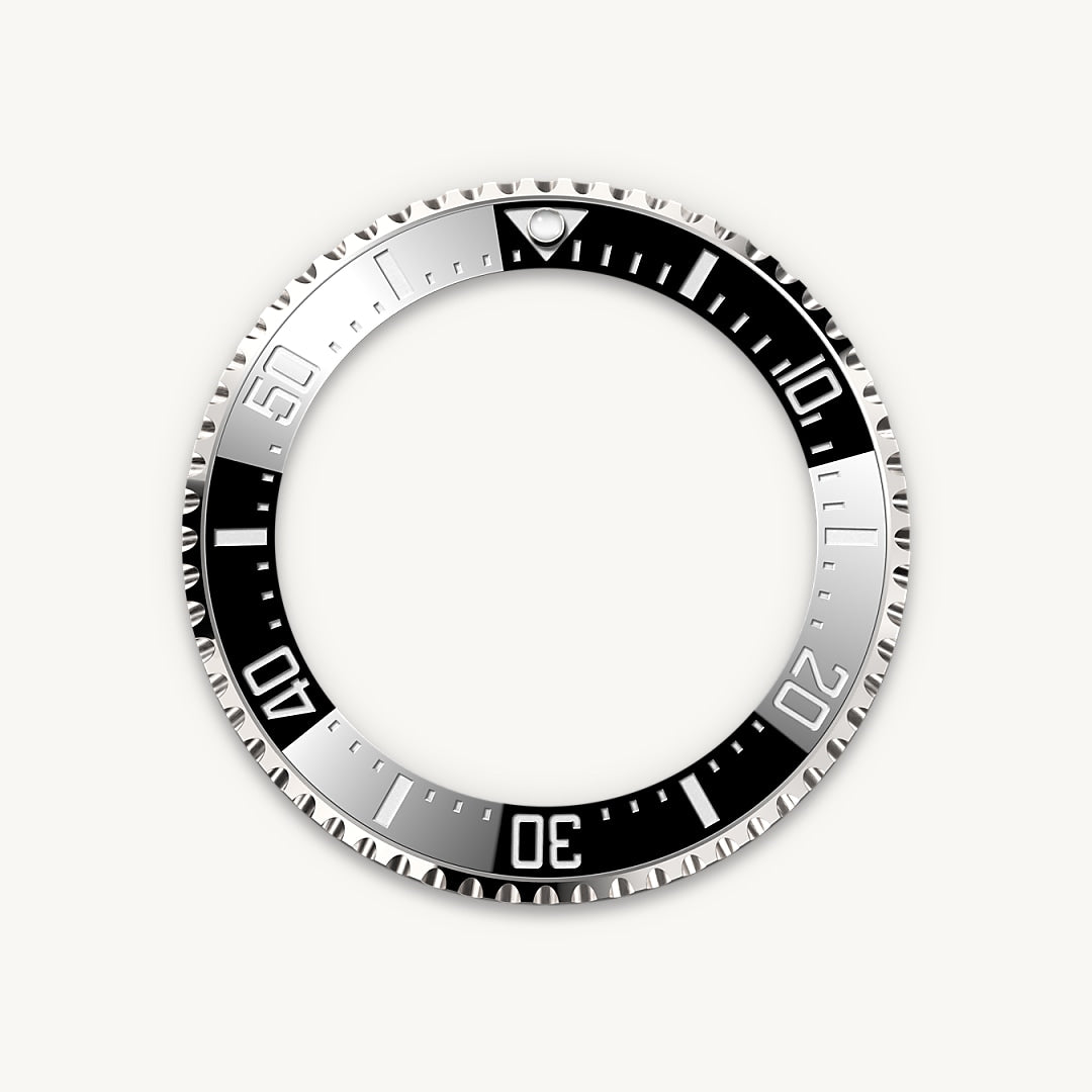 Intense black dial