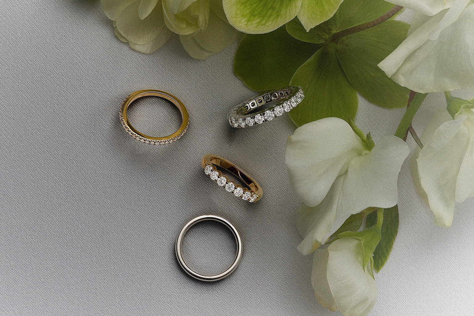 Bagues et alliances avec ou sans diamant