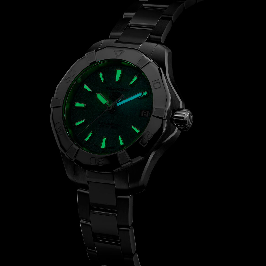 Montre TAG Heuer Aquaracer Professional 200 Solargraph quartz solaire en acier inoxydable 34 mm WBP1315.BA0005