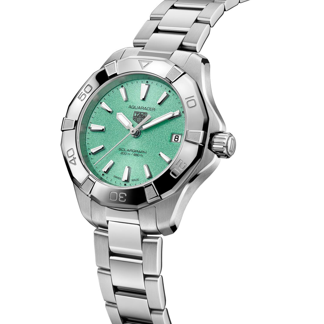 Montre TAG Heuer Aquaracer Professional 200 Solargraph quartz solaire en acier inoxydable 34 mm WBP1315.BA0005
