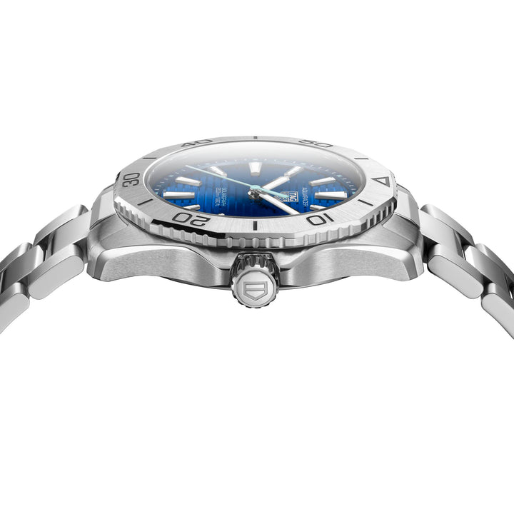 Montre TAG Heuer Aquaracer Professional 200 Solargraph quartz solaire en acier inoxydable 40 mm WBP1113.BA0000