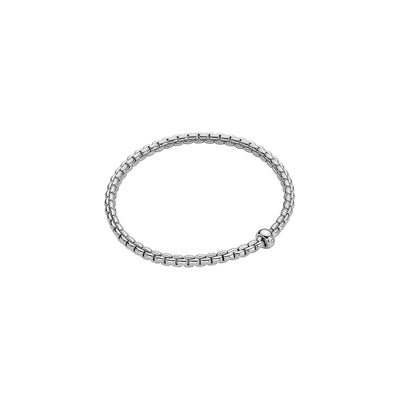 Bracelet FOPE Eka Flex’it en or blanc 18K taille M avec diamant 01M01BX_BB_B_XBX_00M