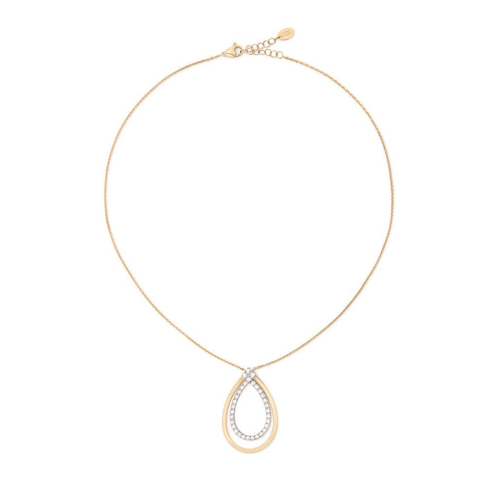 Collier pendentif Marco Bicego Masai en or jaune 18k diamants CG856_B_YW_M5