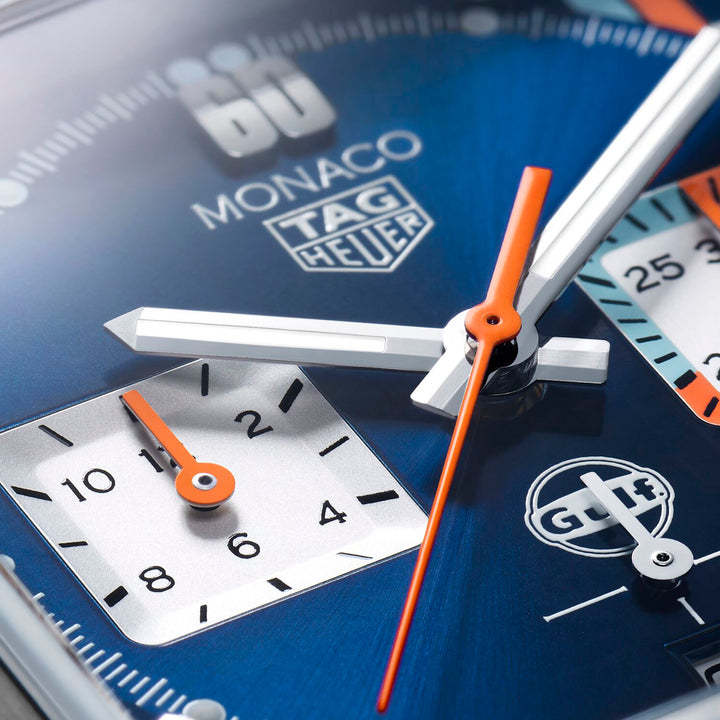 TAG Heuer Monaco Chronograph Watch x Gulf
