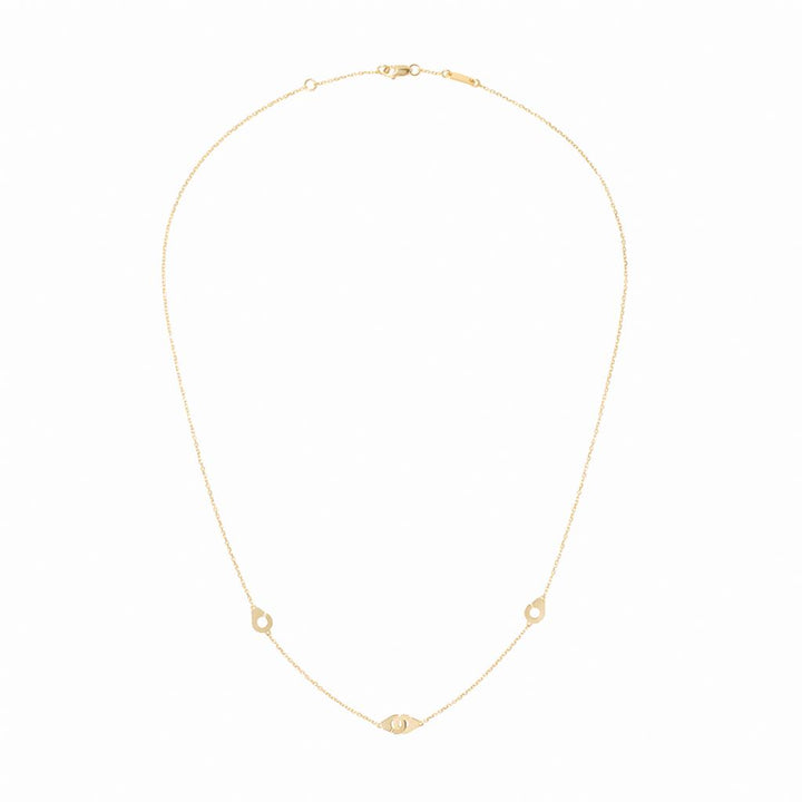 Collier dinh van Menottes multi-motifs
