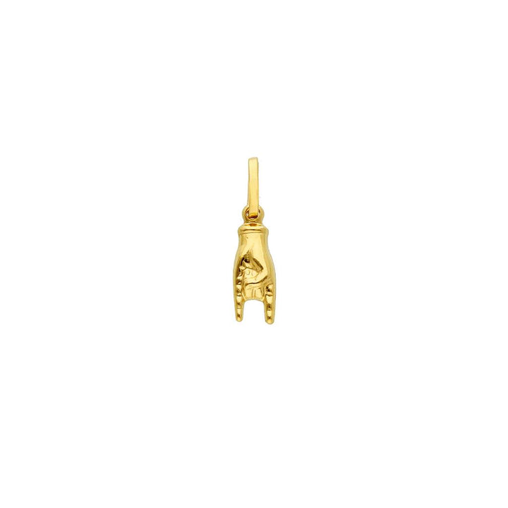 Pendentif en or jaune 18K style Fantaisie