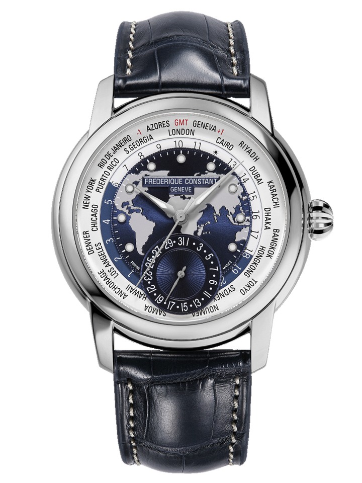 Montre Frederique Constant Clasisic Worldtimer