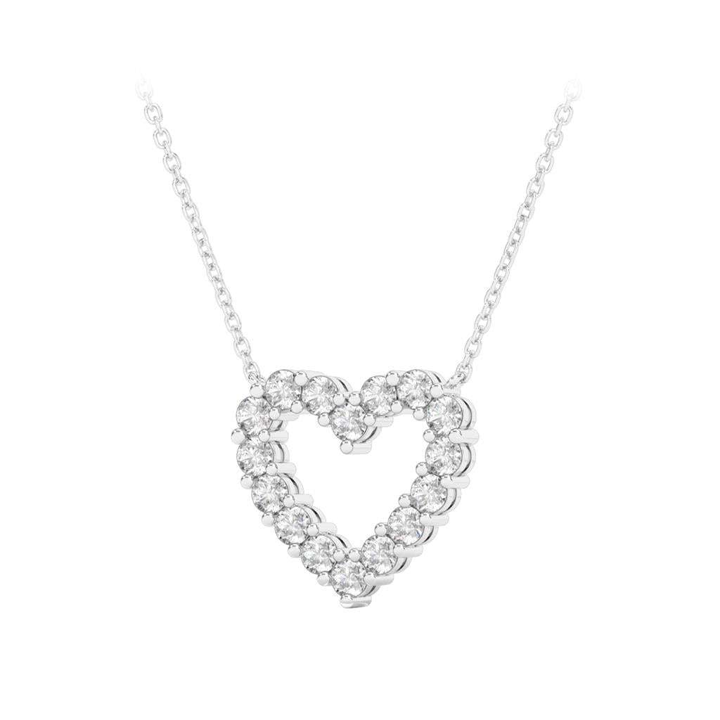 Collier Forevermark with heart