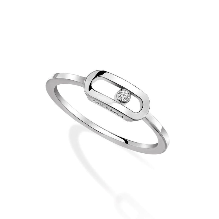 Bague Messika Move Uno diamant en or blanc 18k 10055-WG