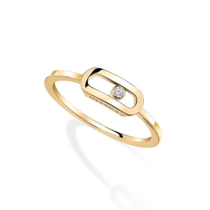 Bague Messika Move Uno en or jaune 18k et diamant 10055-YG