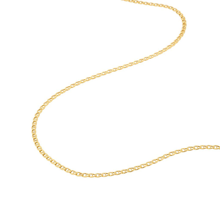 Chaine en or jaune 18K style Ancre de 2.4mm