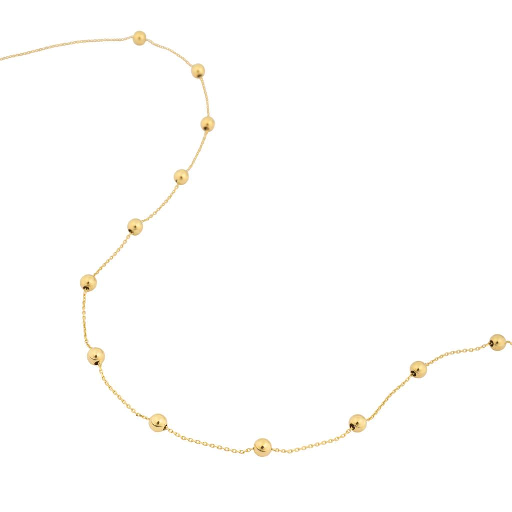 18K yellow gold fancy style chain