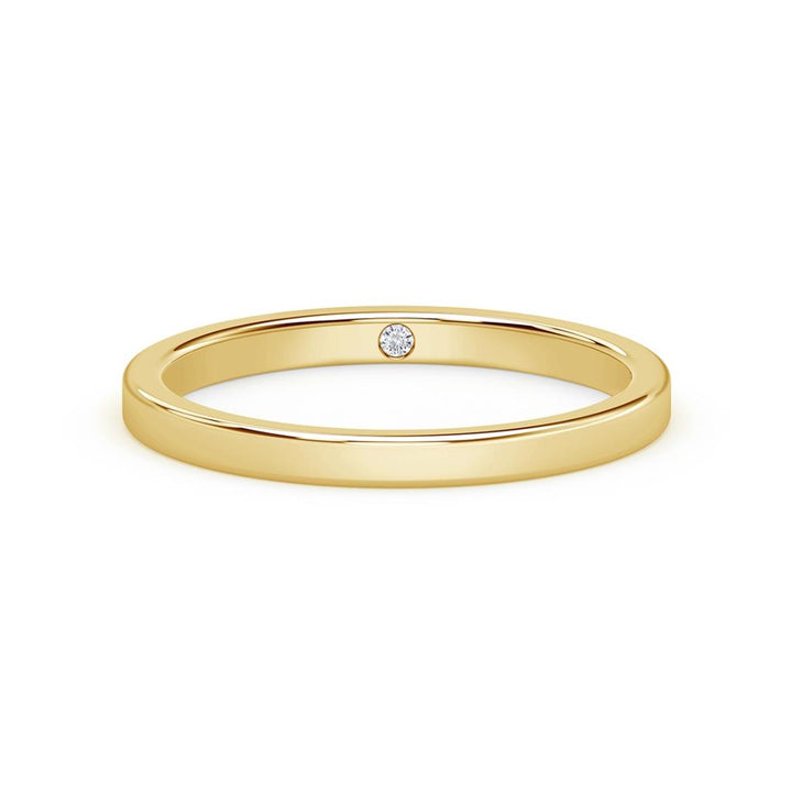 De Beers Forevermark ring, band style