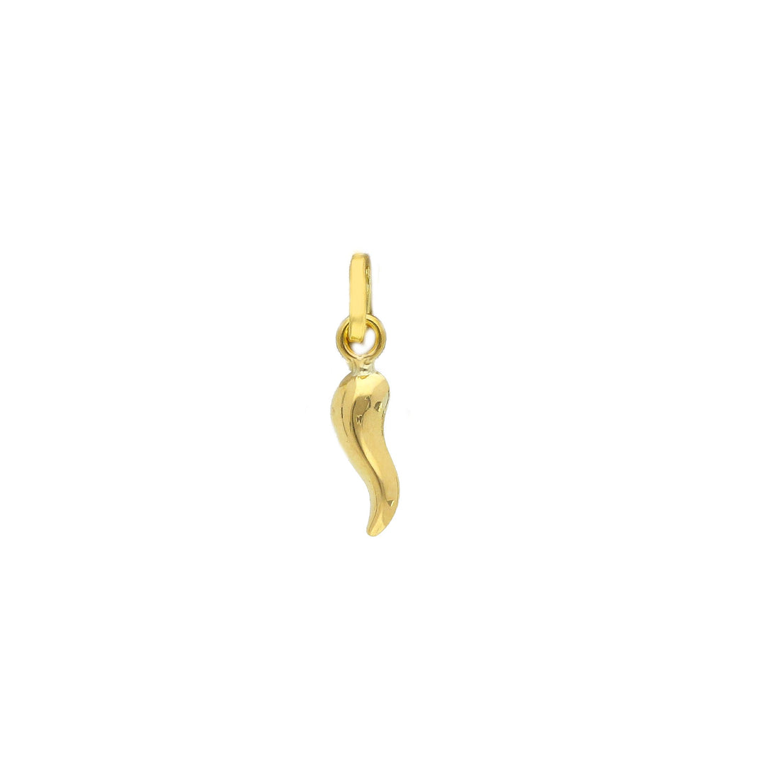Pendentif Piment en or jaune 18k mini