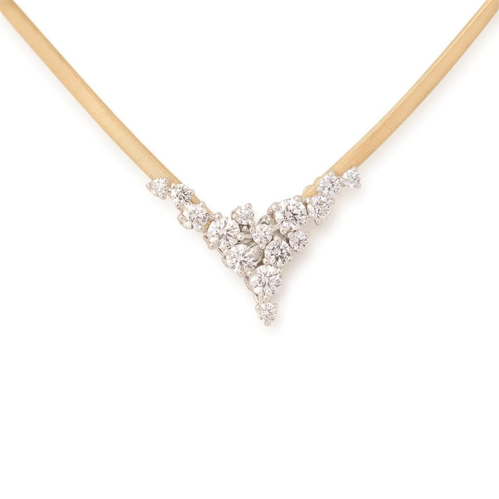 Marco Bicego Marrakech Necklace in 18k Yellow Gold with Diamonds CG862_B_YW_M5