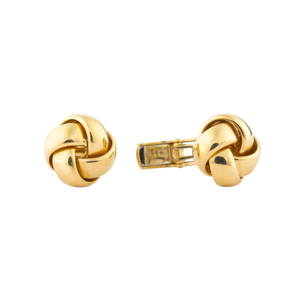 18K Yellow Gold Cufflinks