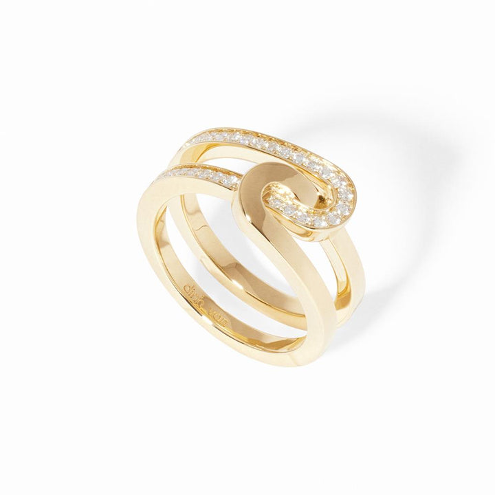 Bague dinh van Maillon Star petit modèle