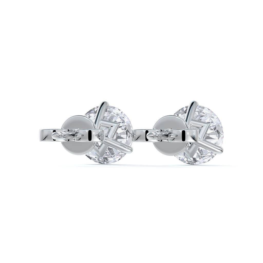 Boucles d'oreilles à diamants Forevermark Solitaire Classique