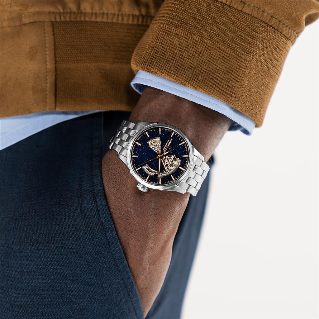 Hamilton Jazzmaster Open Heart Watch 42mm