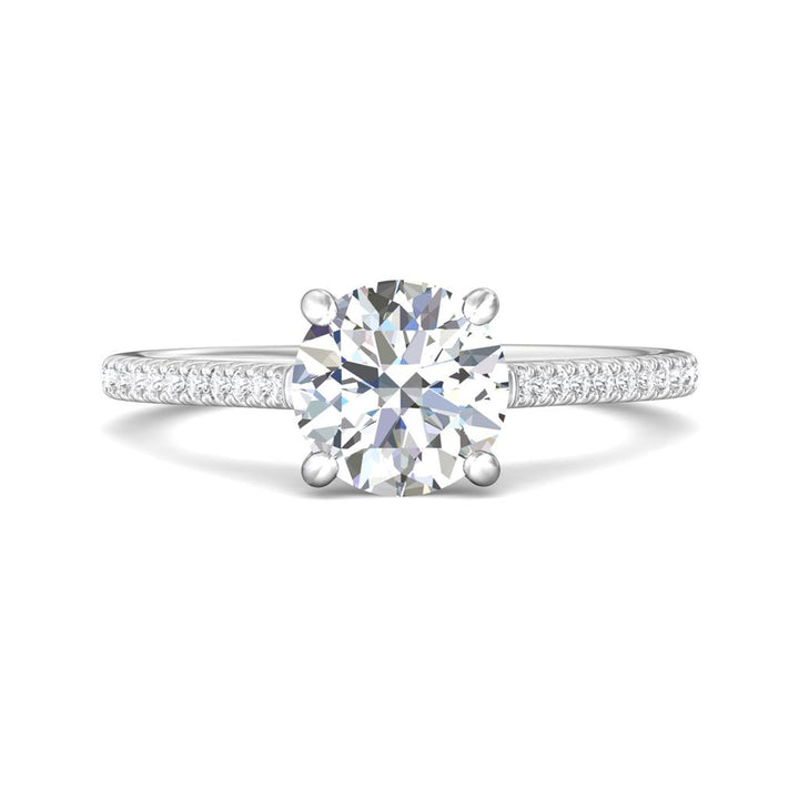 Solitaire Diamond Engagement Ring