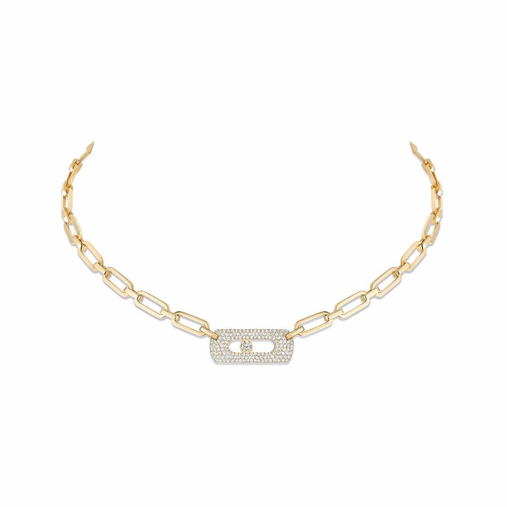 Messika Move Link Diamond Necklace