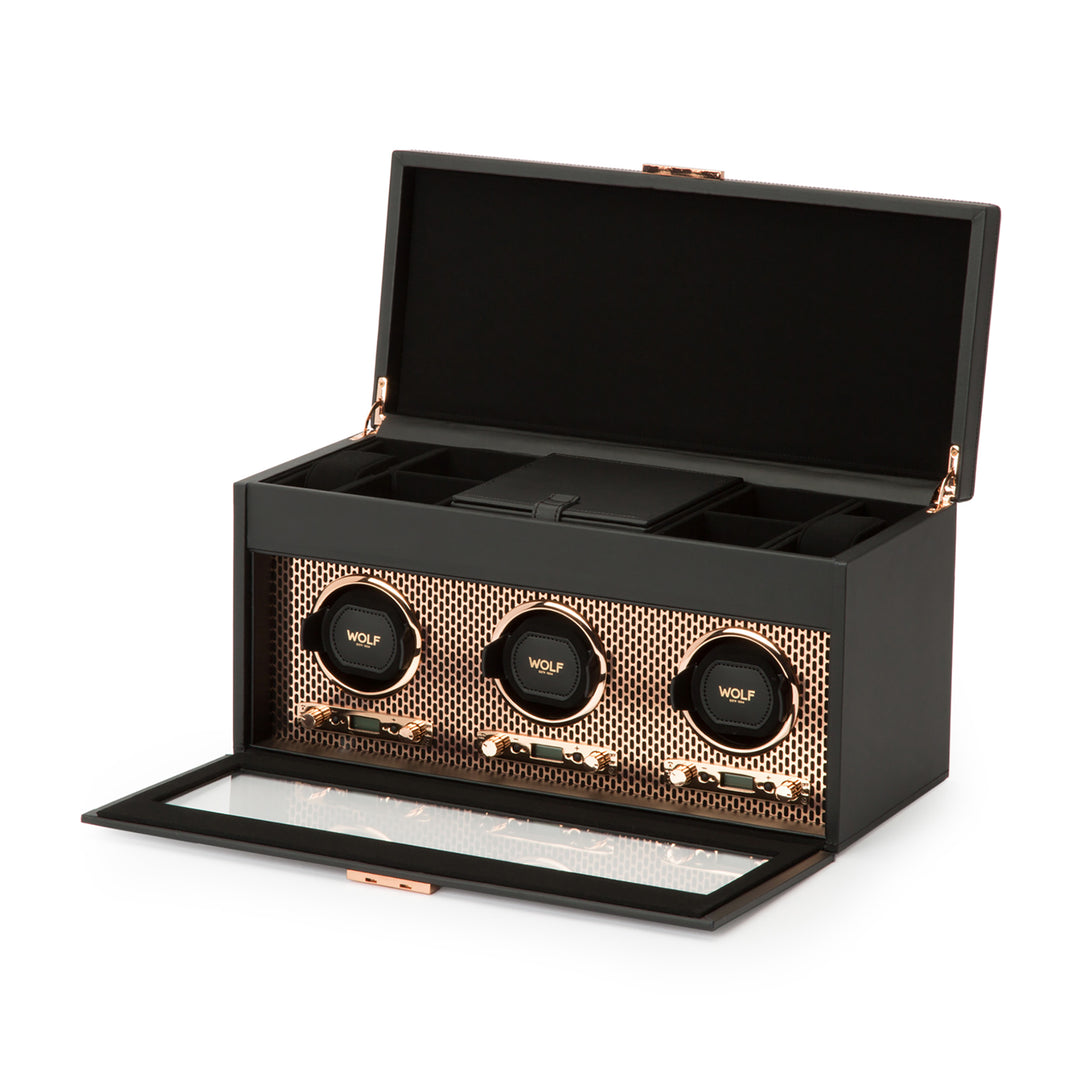 Watch winder for Wolf Axis Triple watches