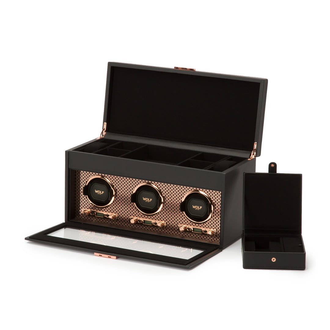 Watch winder for Wolf Axis Triple watches