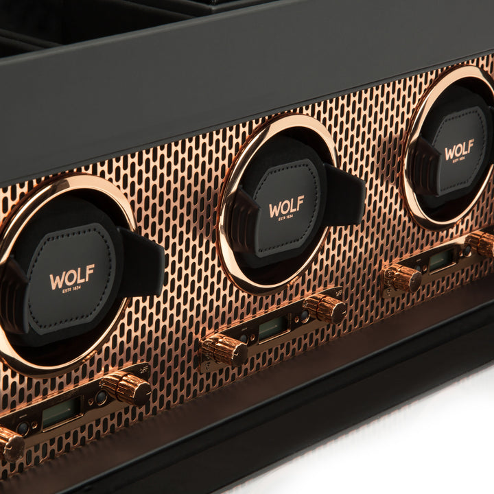 Watch winder for Wolf Axis Triple watches