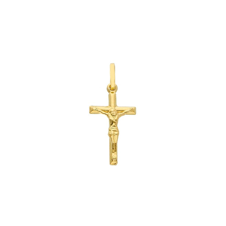 18K Yellow Gold Religious Pendant