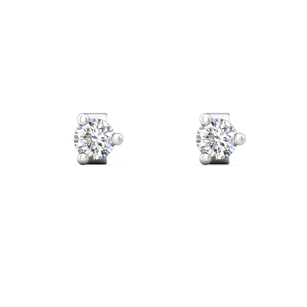 Boucles d'oreilles a diamants