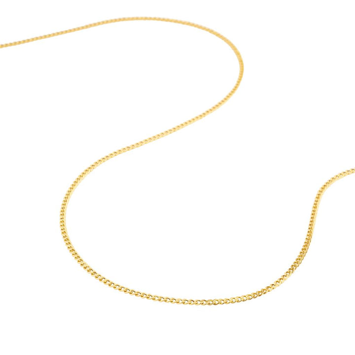 Chaîne en or jaune 18K style Gourmette 1,6 mm