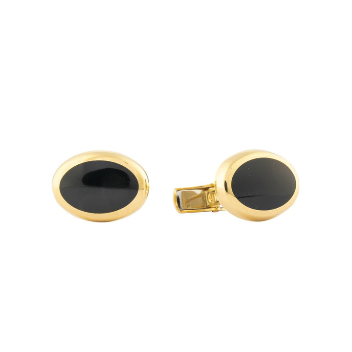 18K yellow gold cufflinks