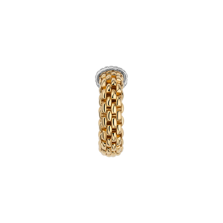 FOPE Vendôme Flex’it ring in 18k gold with diamond pavé 59202AX_PB