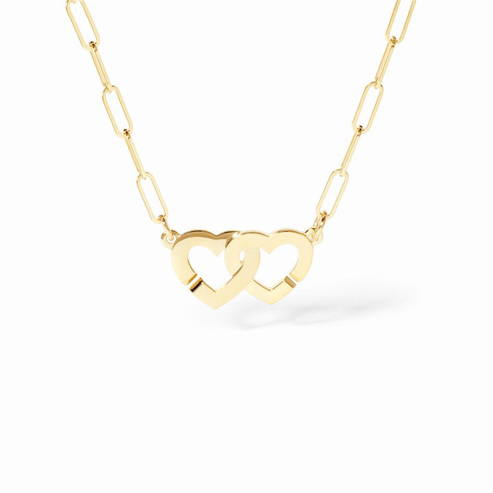 Collier dinh van Double Cœurs XS